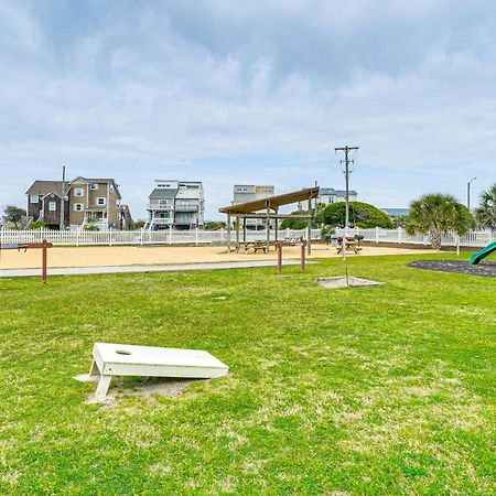 Steps To The Beach Oceanfront Condo With Lanai! North Topsail Beach Exterior photo