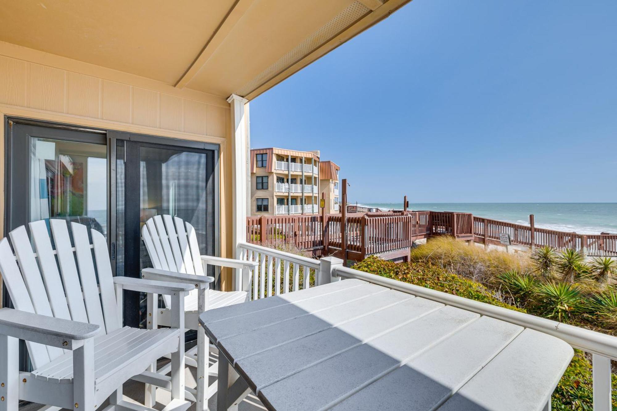 Steps To The Beach Oceanfront Condo With Lanai! North Topsail Beach Exterior photo